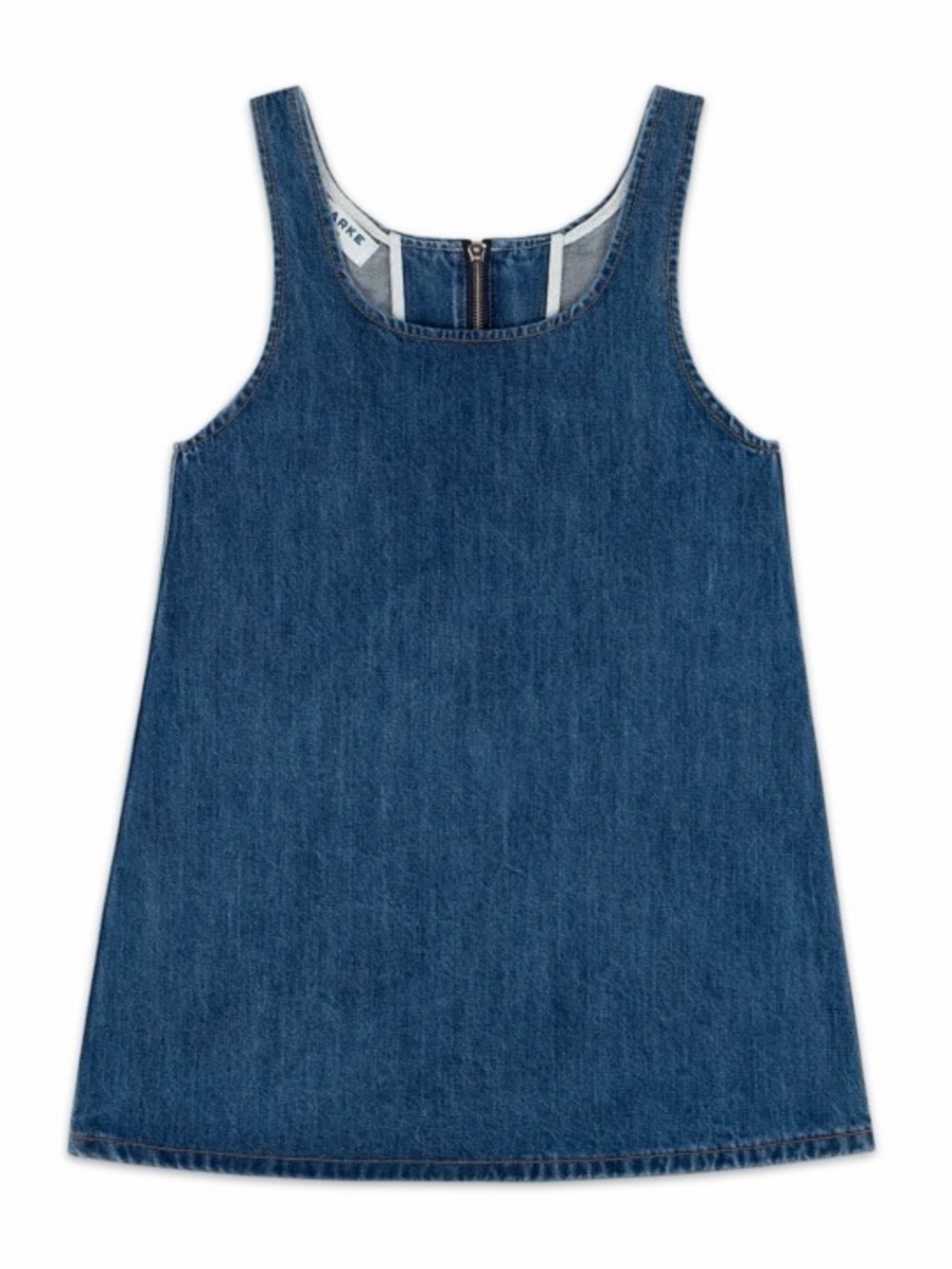 Parke Mini Denim Dress - L - Picture 2 of 5